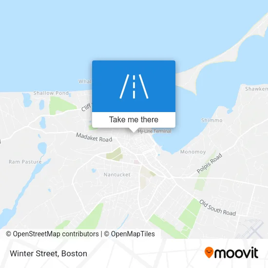 Winter Street map
