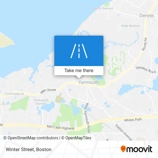 Winter Street map