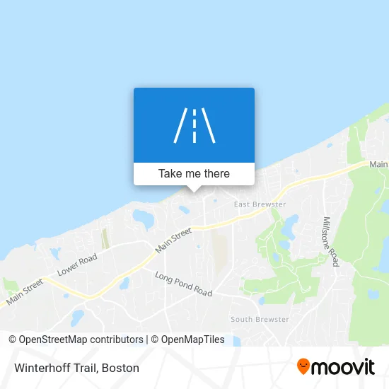 Winterhoff Trail map