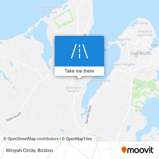 Mapa de Winyah Circle