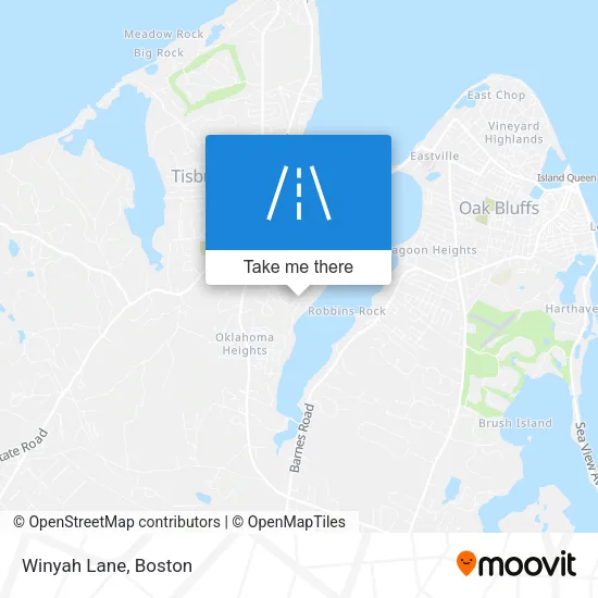Winyah Lane map