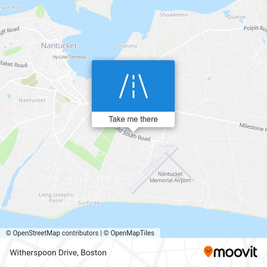 Mapa de Witherspoon Drive