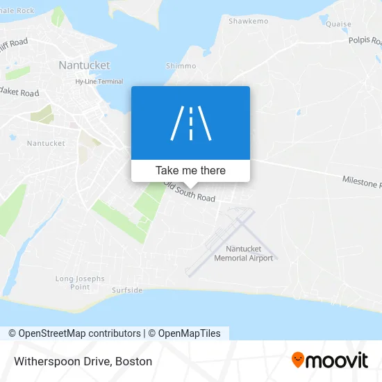 Witherspoon Drive map