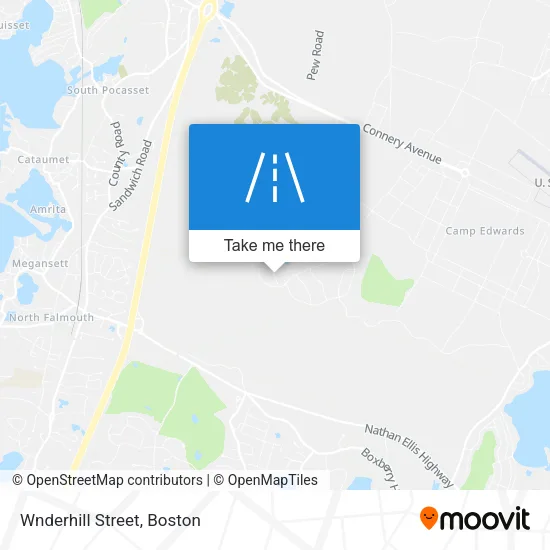 Wnderhill Street map