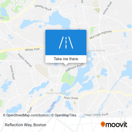 Mapa de Reflection Way