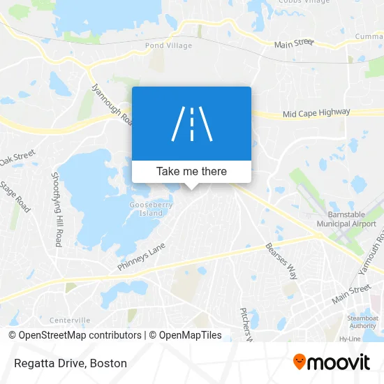 Regatta Drive map
