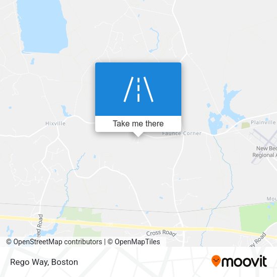 Rego Way map