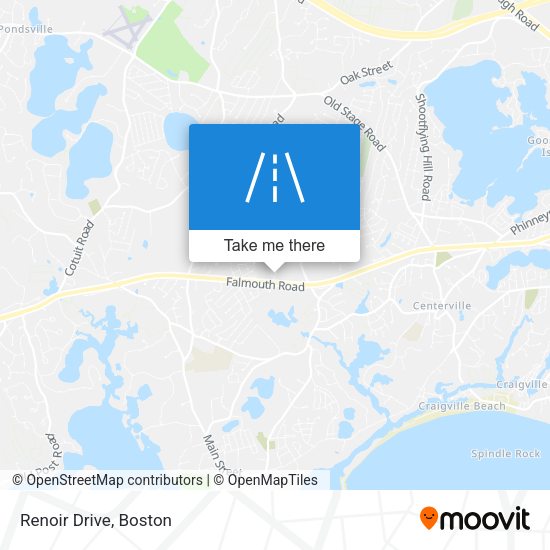 Mapa de Renoir Drive