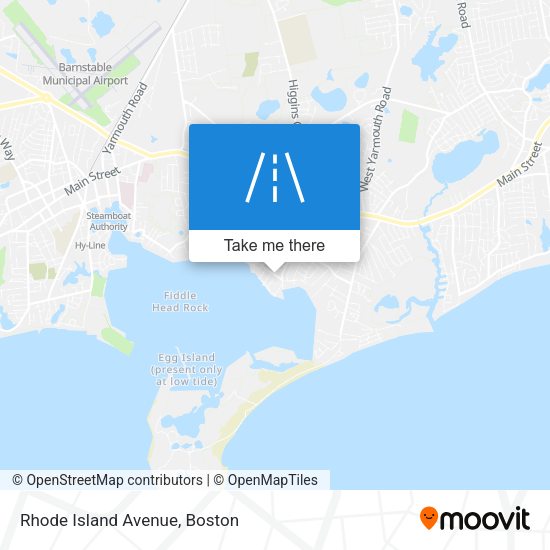 Mapa de Rhode Island Avenue