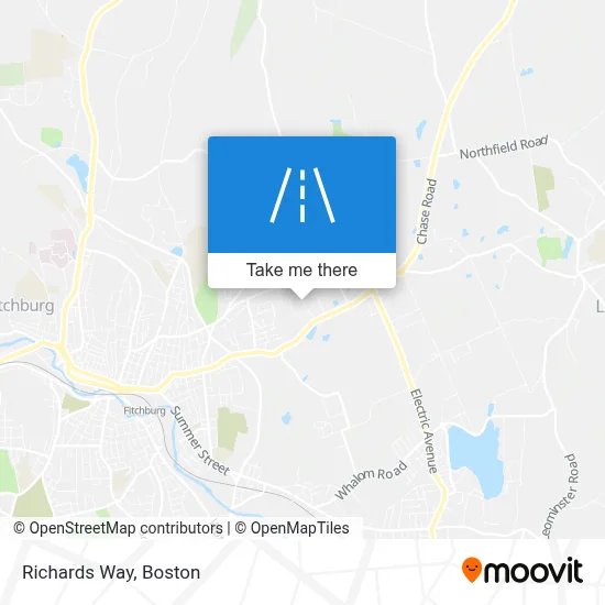 Richards Way map
