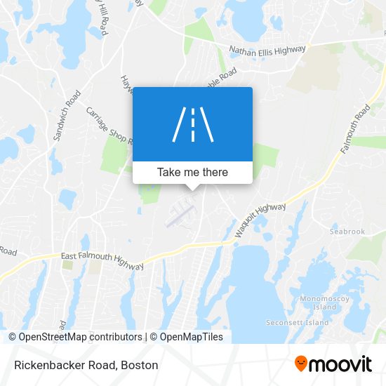 Mapa de Rickenbacker Road
