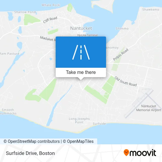 Surfside Drive map