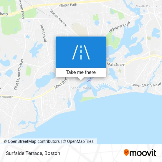 Surfside Terrace map