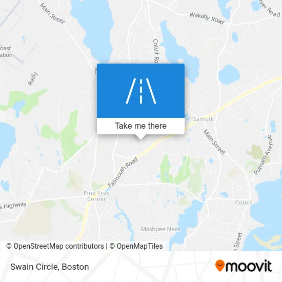 Swain Circle map