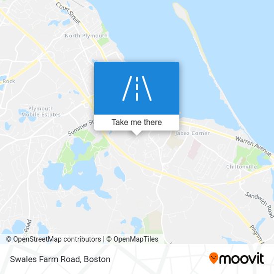 Swales Farm Road map