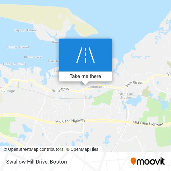 Swallow Hill Drive map