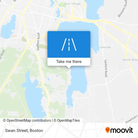 Swan Street map
