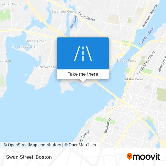 Swan Street map