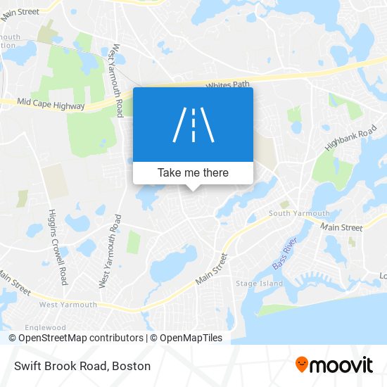 Swift Brook Road map