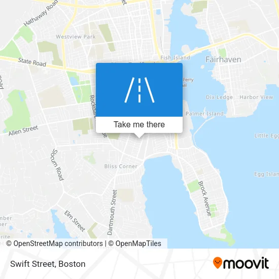 Swift Street map