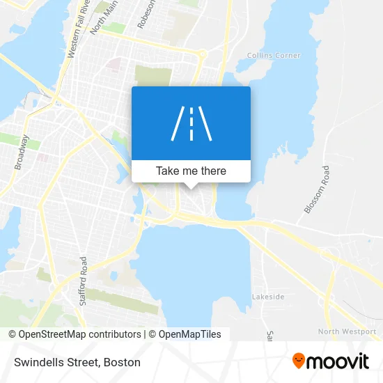 Swindells Street map