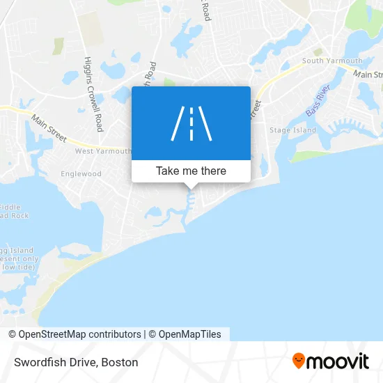 Swordfish Drive map