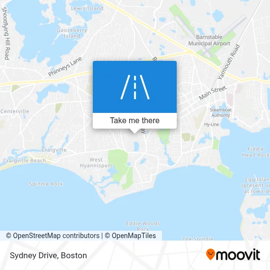 Sydney Drive map