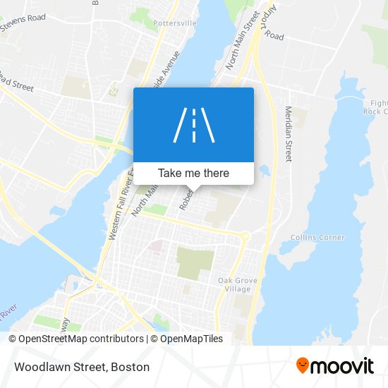 Mapa de Woodlawn Street