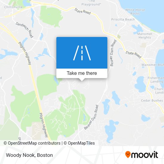 Mapa de Woody Nook
