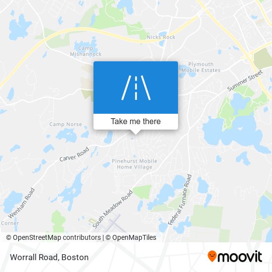 Mapa de Worrall Road