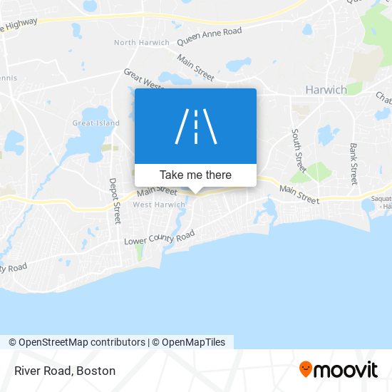 Mapa de River Road
