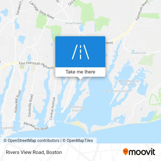 Rivers View Road map