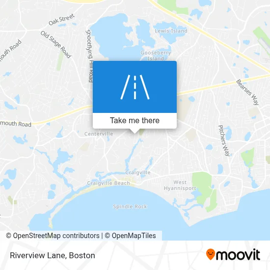 Riverview Lane map