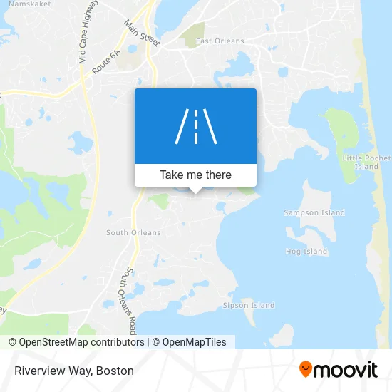 Riverview Way map
