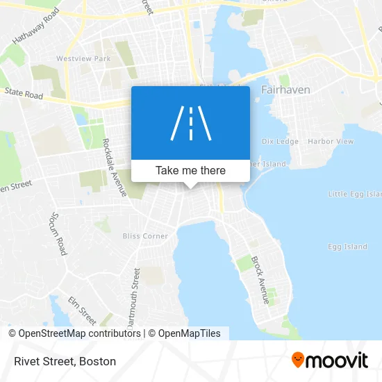 Rivet Street map