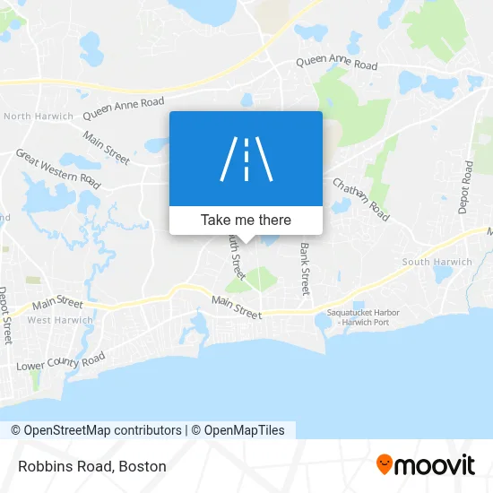 Robbins Road map