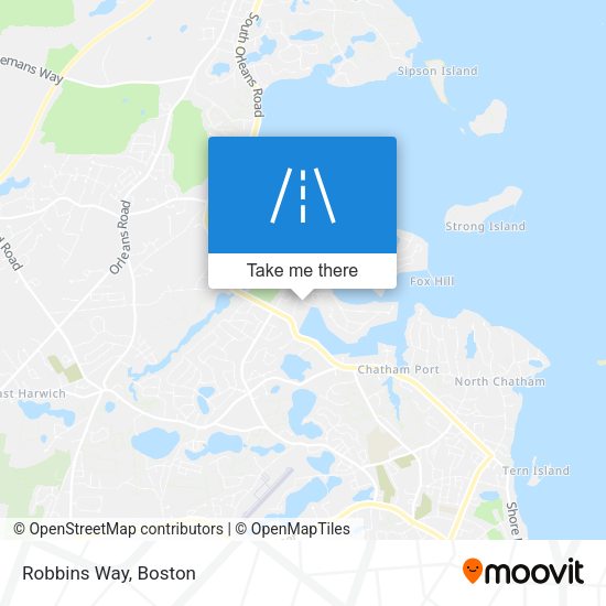 Mapa de Robbins Way