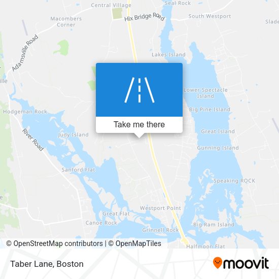 Mapa de Taber Lane