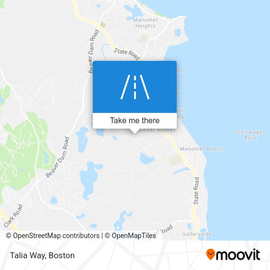 Mapa de Talia Way