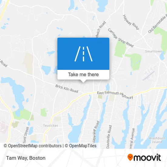 Tam Way map