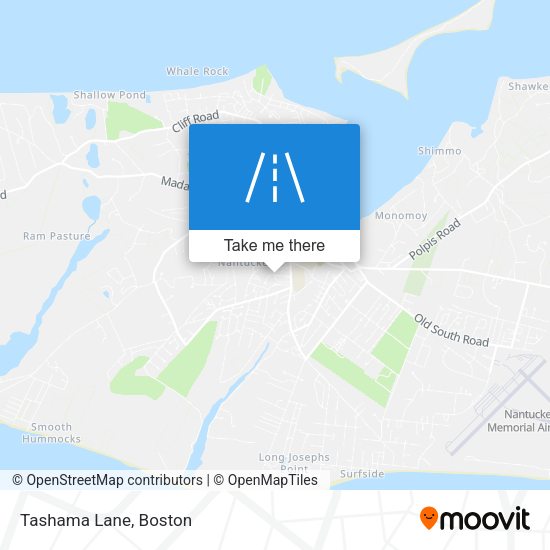 Mapa de Tashama Lane