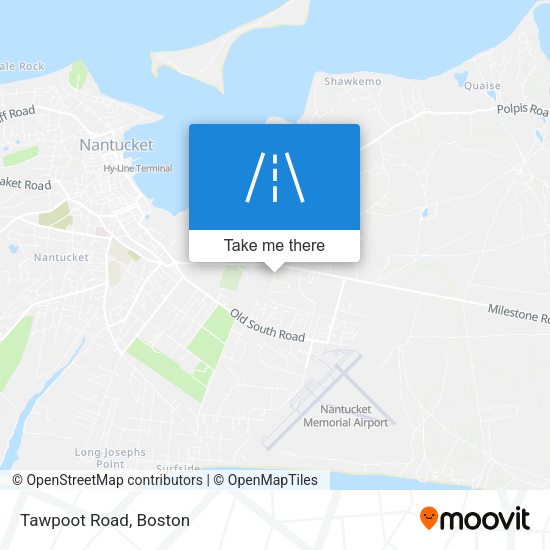Mapa de Tawpoot Road