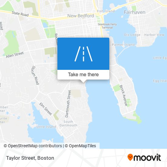 Taylor Street map