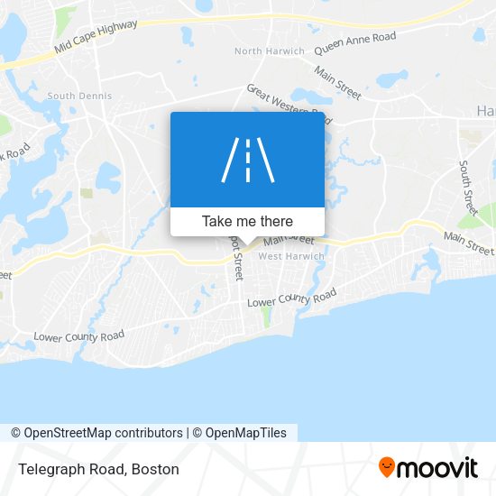 Mapa de Telegraph Road