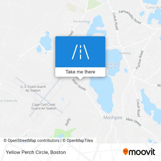Yellow Perch Circle map