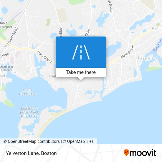 Mapa de Yelverton Lane
