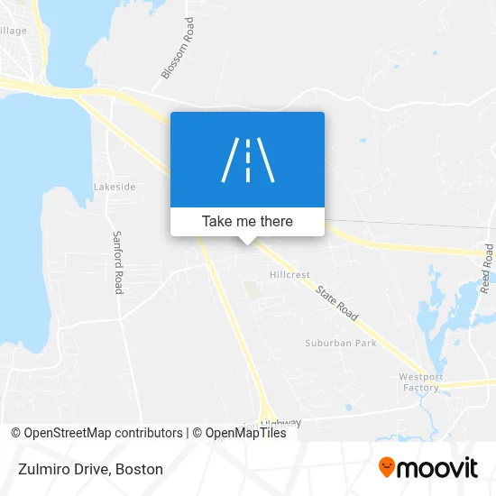 Zulmiro Drive map