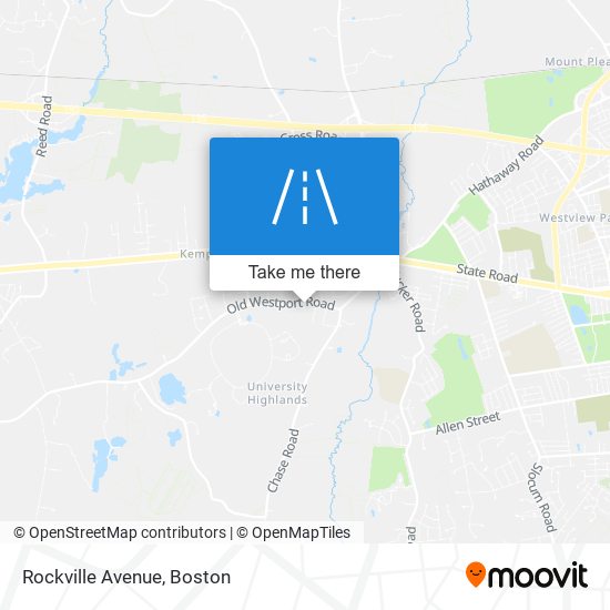 Rockville Avenue map