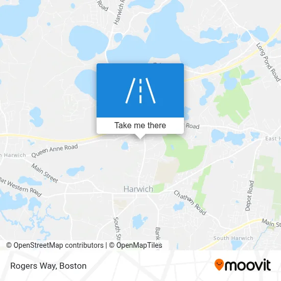 Rogers Way map