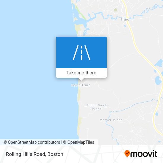 Mapa de Rolling Hills Road